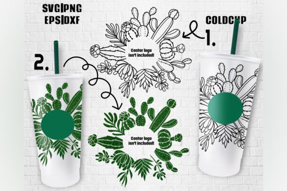 Cactus Wrap Venti Cold Cup 24 Oz