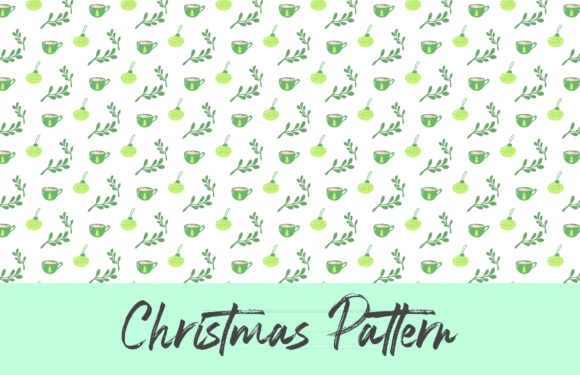 Christmas Pattern Cup Ornament