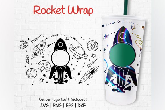 Rocket Galaxy Venti Cold Cup 24 Oz.